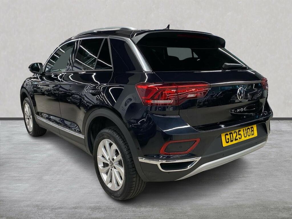 Volkswagen T-Roc 1.5 Tsi Style Suv Euro 6 Ss Black