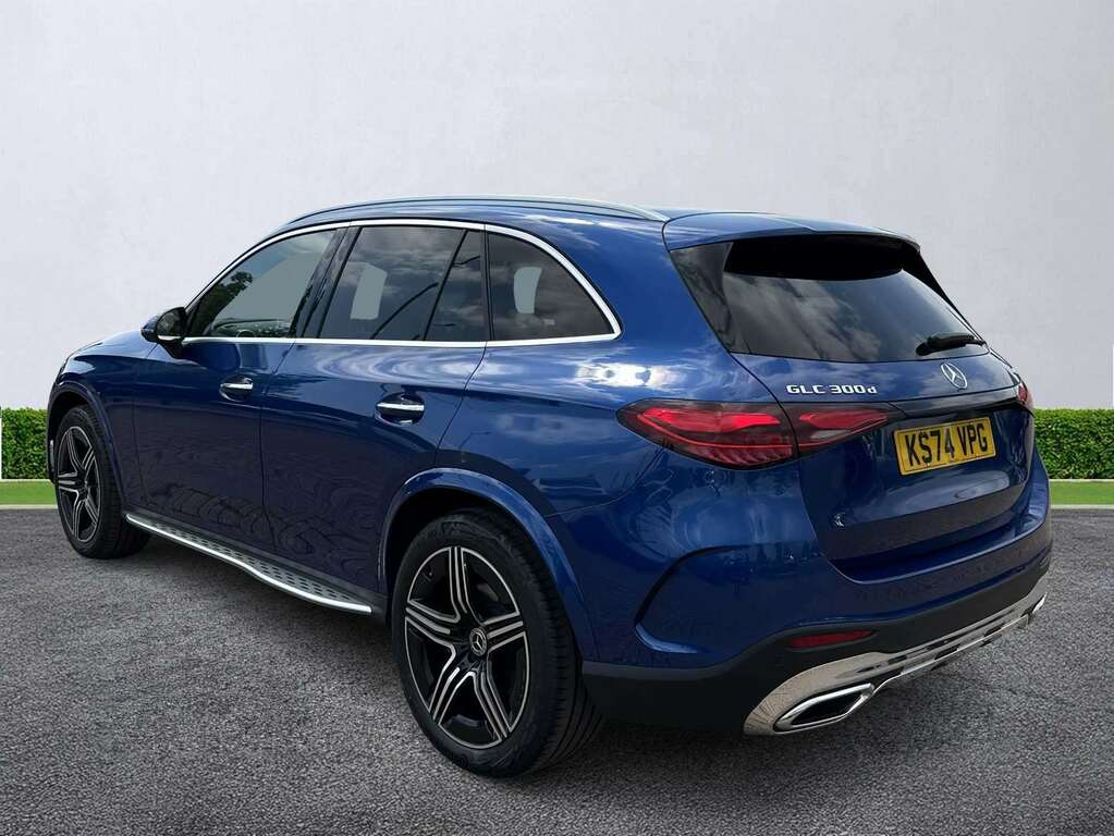 Mercedes-Benz GLC Class Glc 300D 4Matic Amg Line Premium 9G-tronic KS74VPG Blue #2
