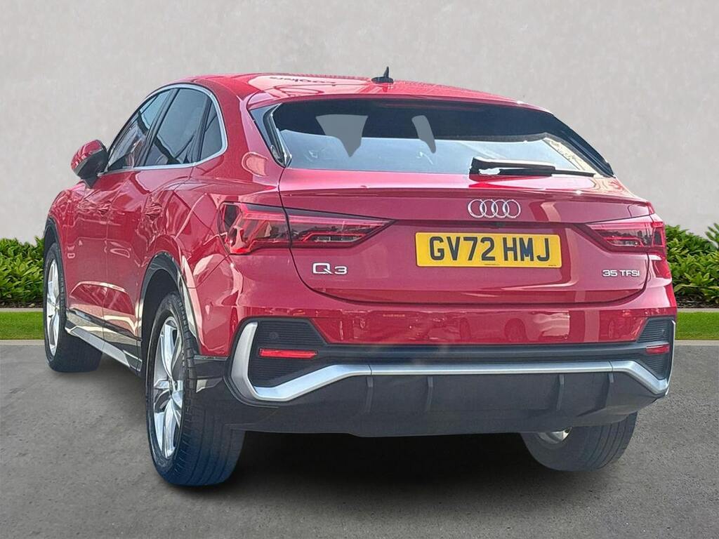 Audi Q3 35 Tfsi S Line GV72HMJ Red #2