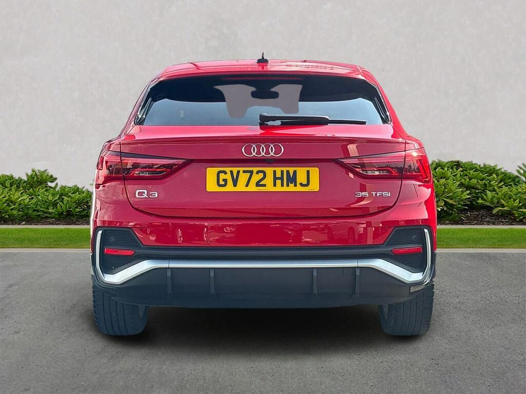 Audi Q3 35 Tfsi S Line GV72HMJ Red #4