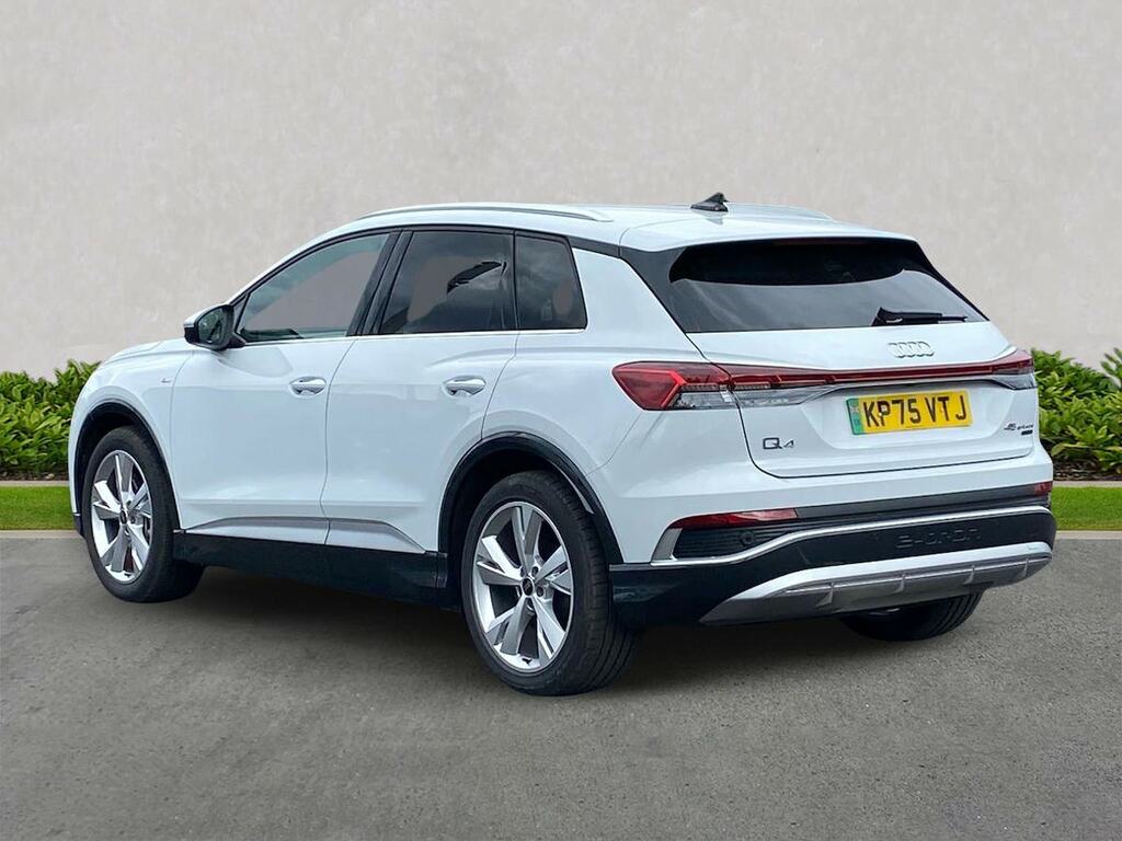 Audi Q4 E Tron 210Kw 45 Quattro 82Kwh S Line Lthtech KP75VTJ White #2