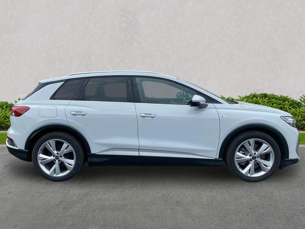 Audi Q4 E Tron 210Kw 45 Quattro 82Kwh S Line Lthtech KP75VTJ White #3