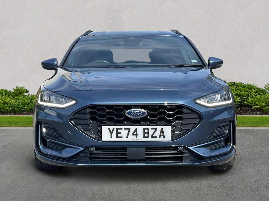 Ford Focus Ford Focus St-line Mhev YE74BZA Blue #5