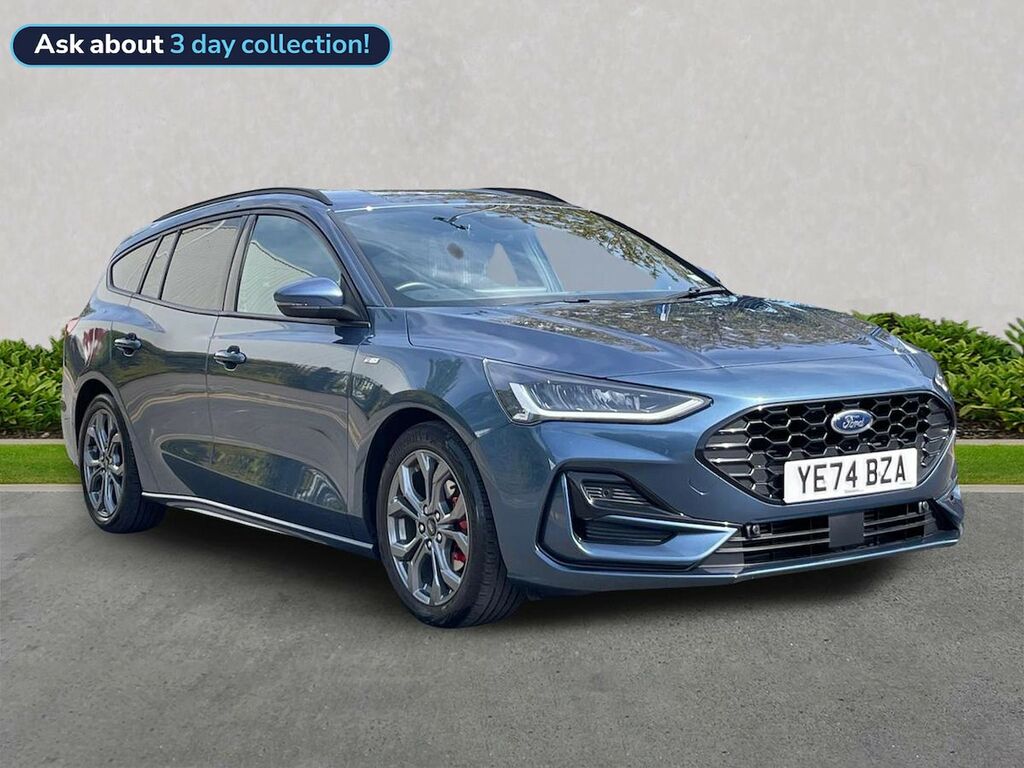 Ford Focus Ford Focus St-line Mhev YE74BZA Blue