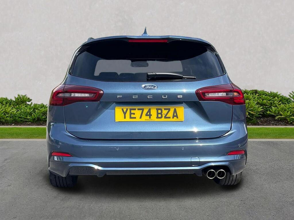 Ford Focus Ford Focus St-line Mhev YE74BZA Blue #4