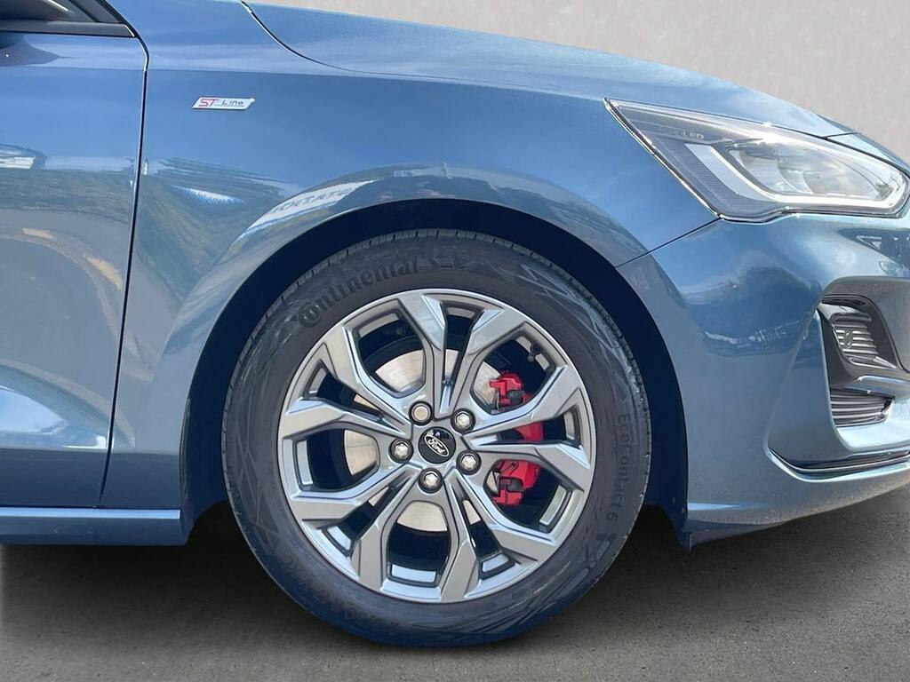 Ford Focus Ford Focus St-line Mhev YE74BZA Blue #6