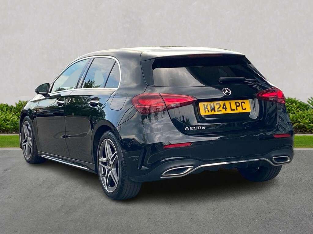 Mercedes-Benz A Class A200d Amg Line Executive KM24LPC Black #2