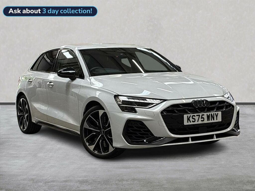 Audi A3 S3 Tfsi Quattro 333 Black Edition S Tronic White