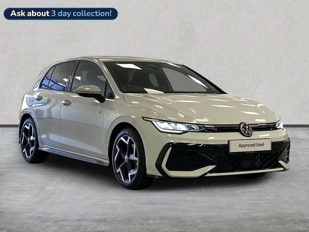 Volkswagen Golf 1.5 Etsi Mhev R-line Hatchback Hybrid D White