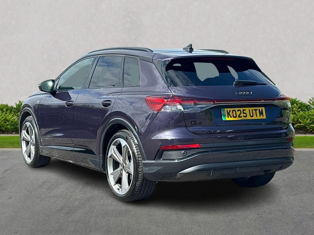 Audi Q4 E Tron 150Kw 40 63Kwh Black Edition Tech Pack KO25UTM Purple #2