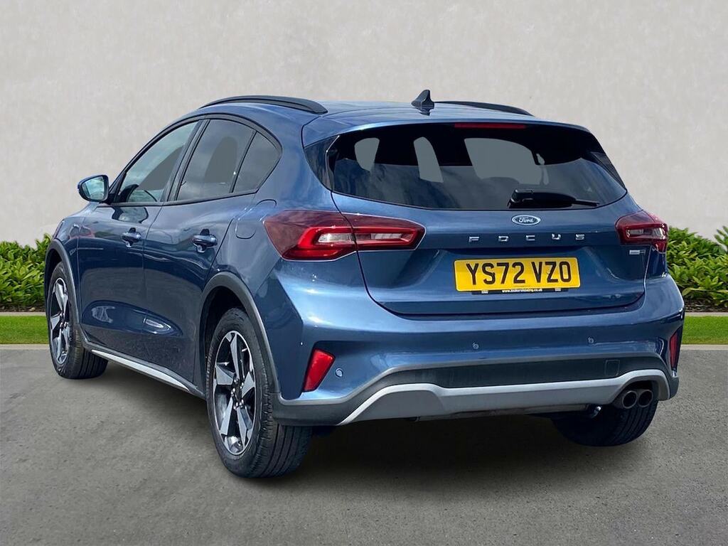 Ford Focus 1.0T Ecoboost Mhev Active Hatchback Hyb YS72VZO Blue #2