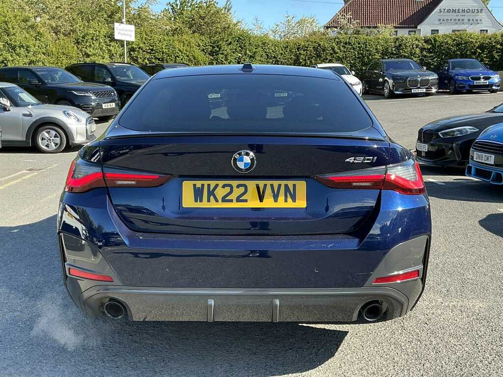 BMW 4 Series 430I M Sport Pro Edition Step WK22VVN Blue #3