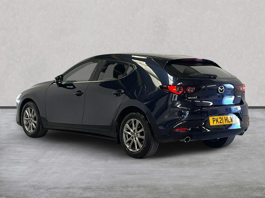 Mazda 3 2.0 E-skyactiv-g Mhev Se-l Lux Hatchback Petro Blue #2