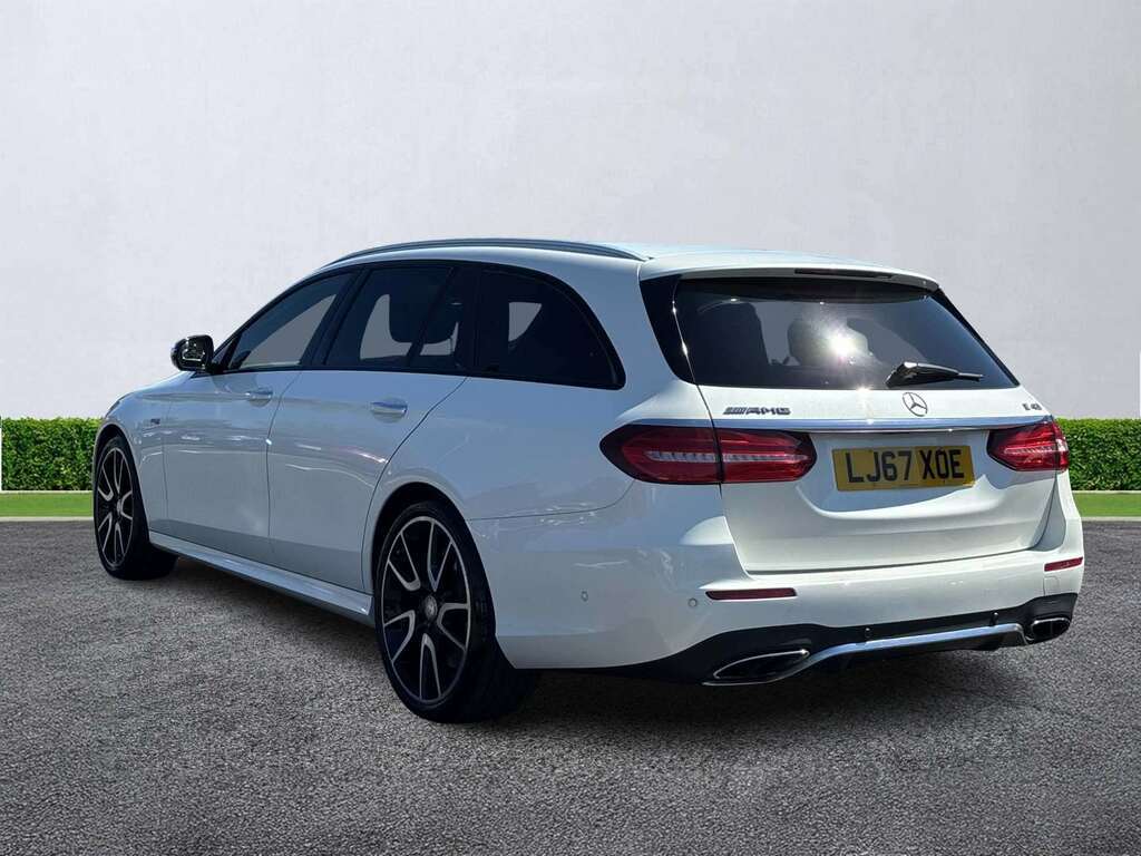 Mercedes-Benz E Class E43 4Matic Premium 9G-tronic LJ67XOE White #2