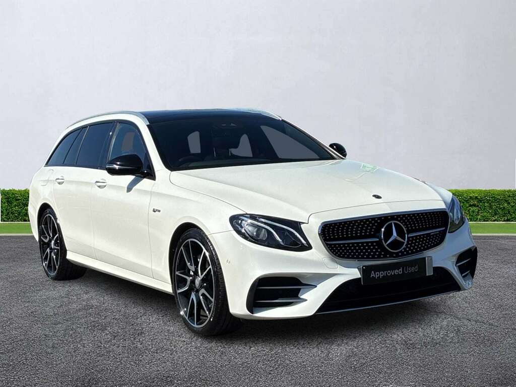Mercedes-Benz E Class E43 4Matic Premium 9G-tronic White