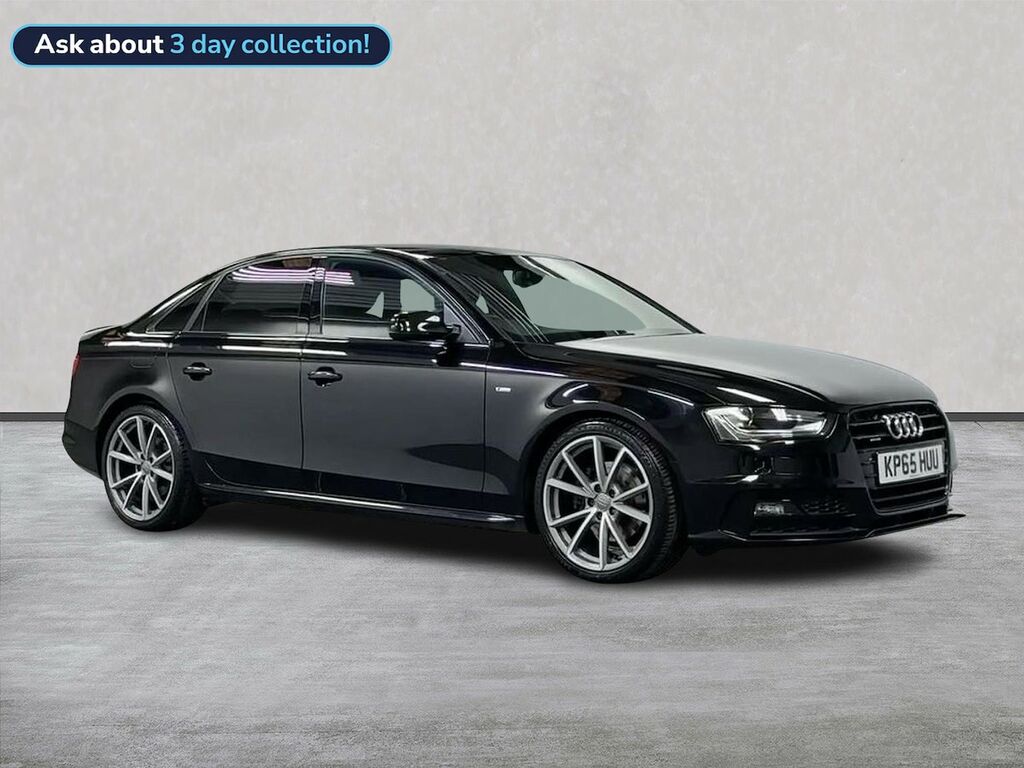 Audi A4 2.0 Tdi Black Edition Saloon S Tronic Q Black