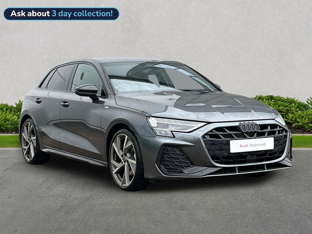 Audi A3 1.5 Tfsi 150 Black Edition S Tronic Grey