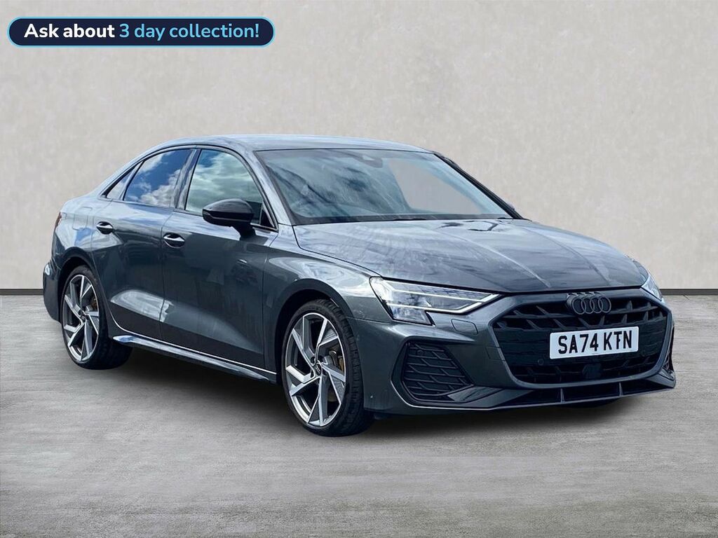 Audi A3 1.5 Tfsi 35 Black Edition Saloon Grey
