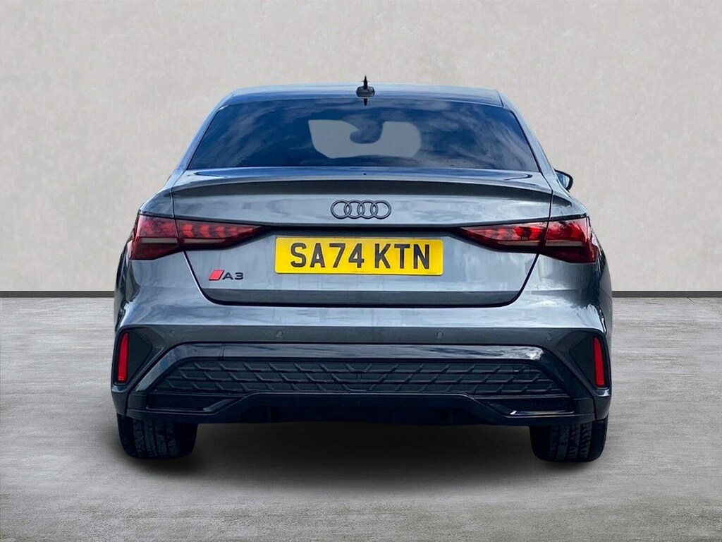 Audi A3 1.5 Tfsi 35 Black Edition Saloon SA74KTN Grey #4