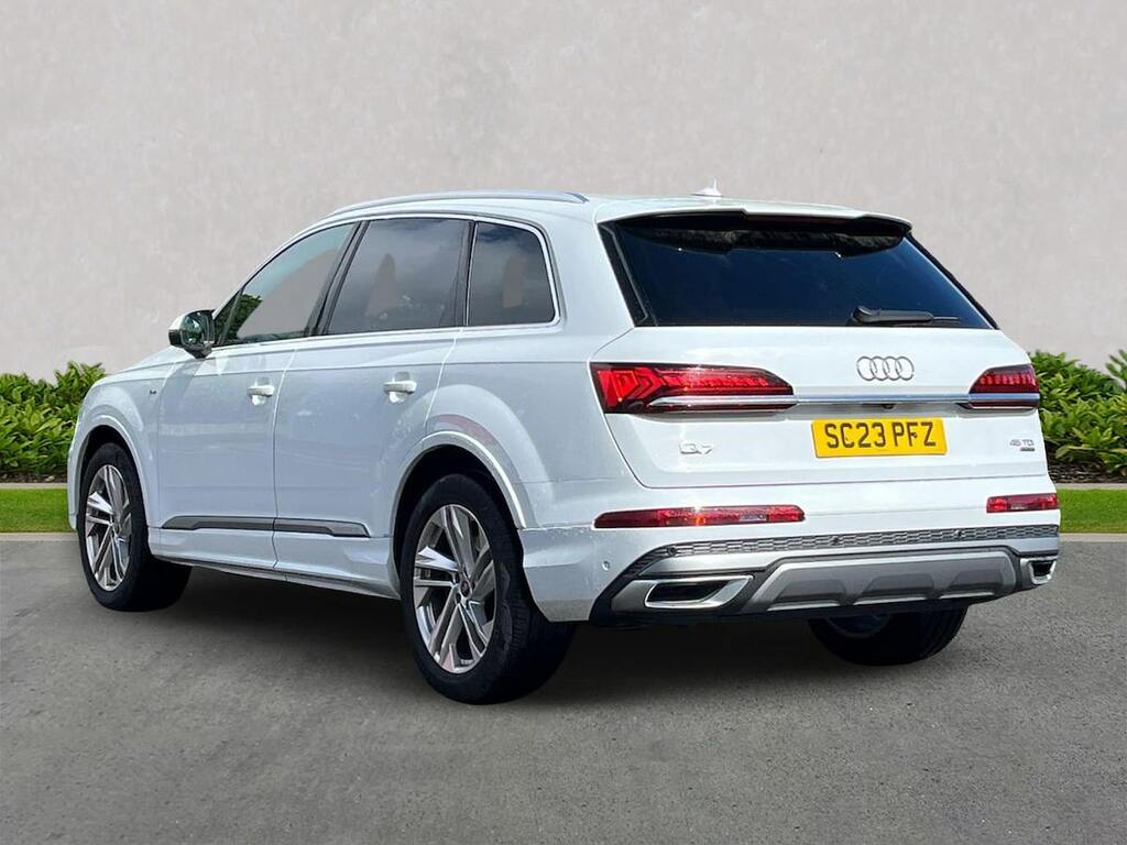 Audi Q7 45 Tdi Quattro Black Edition Tiptronic SC23PFZ White #2
