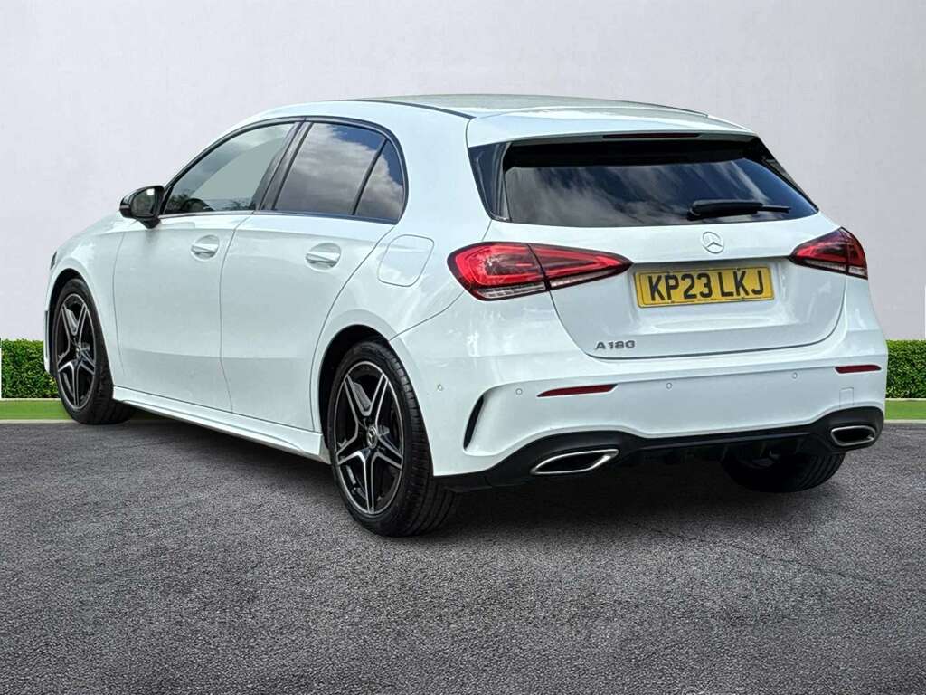 Mercedes-Benz A Class A180 Amg Line Executive KP23LKJ White #2