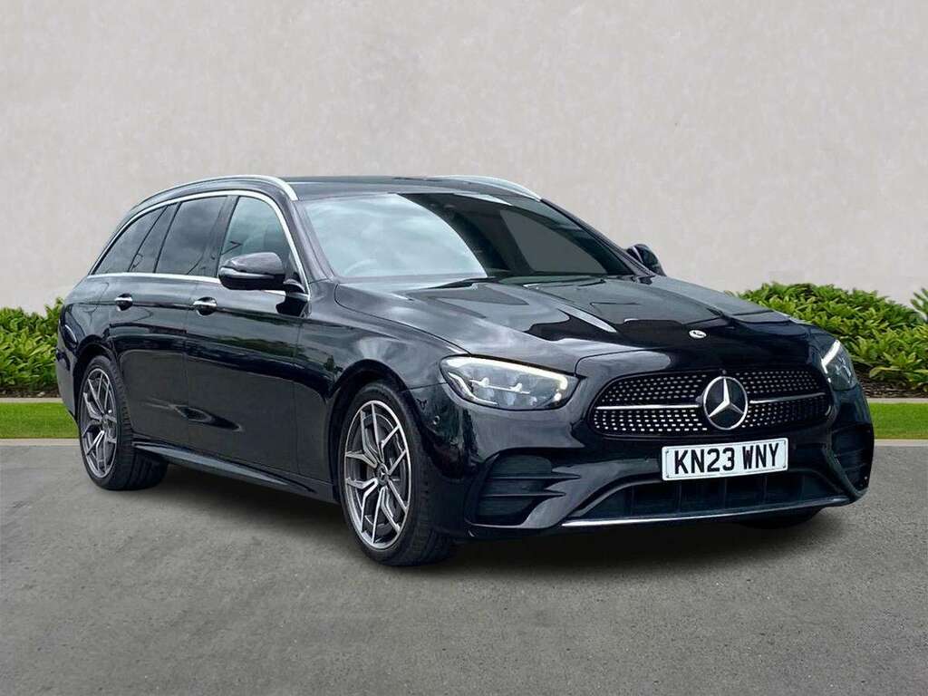 Mercedes-Benz E Class E220d 200 Amg Line Premium 9G-tronic Black