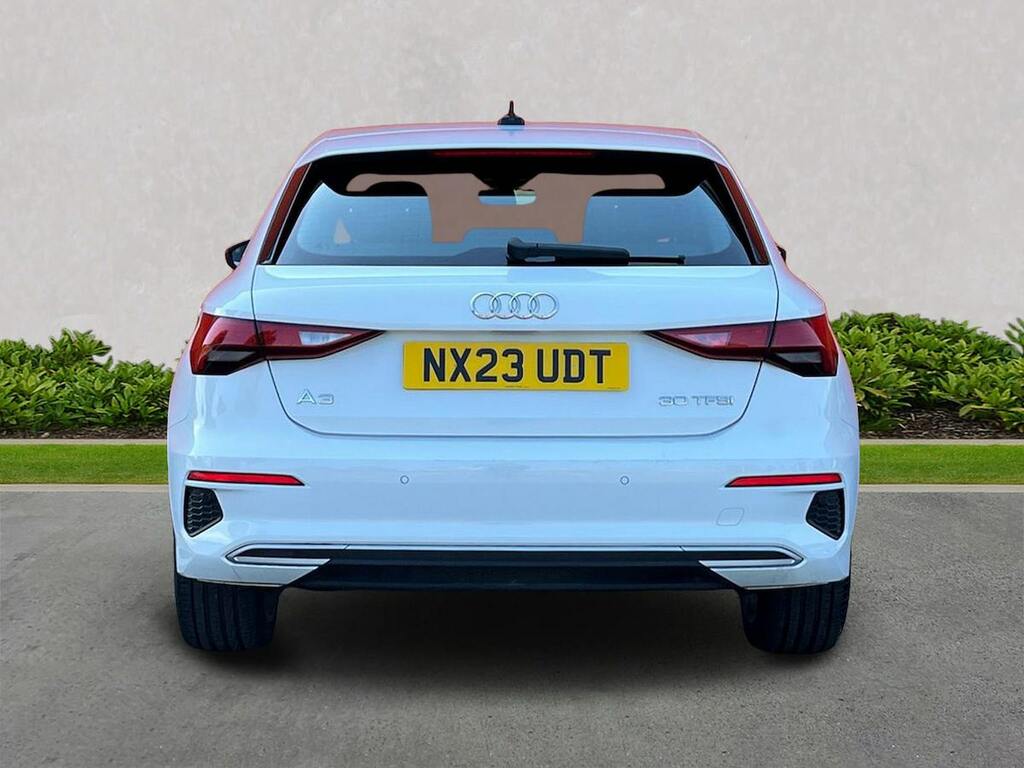 Audi A3 30 Tfsi Sport S Tronic NX23UDT White #4
