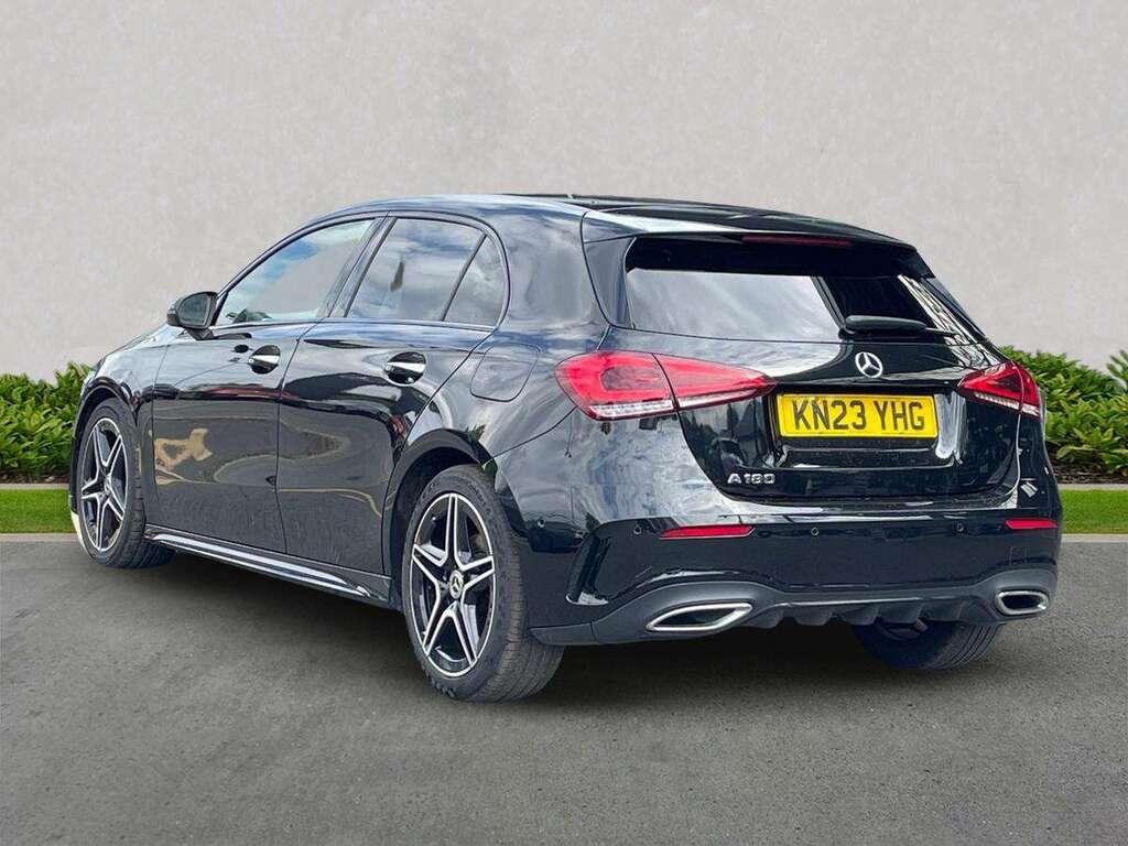 Mercedes-Benz A Class A180 Amg Line Premium KN23YHG Black #2