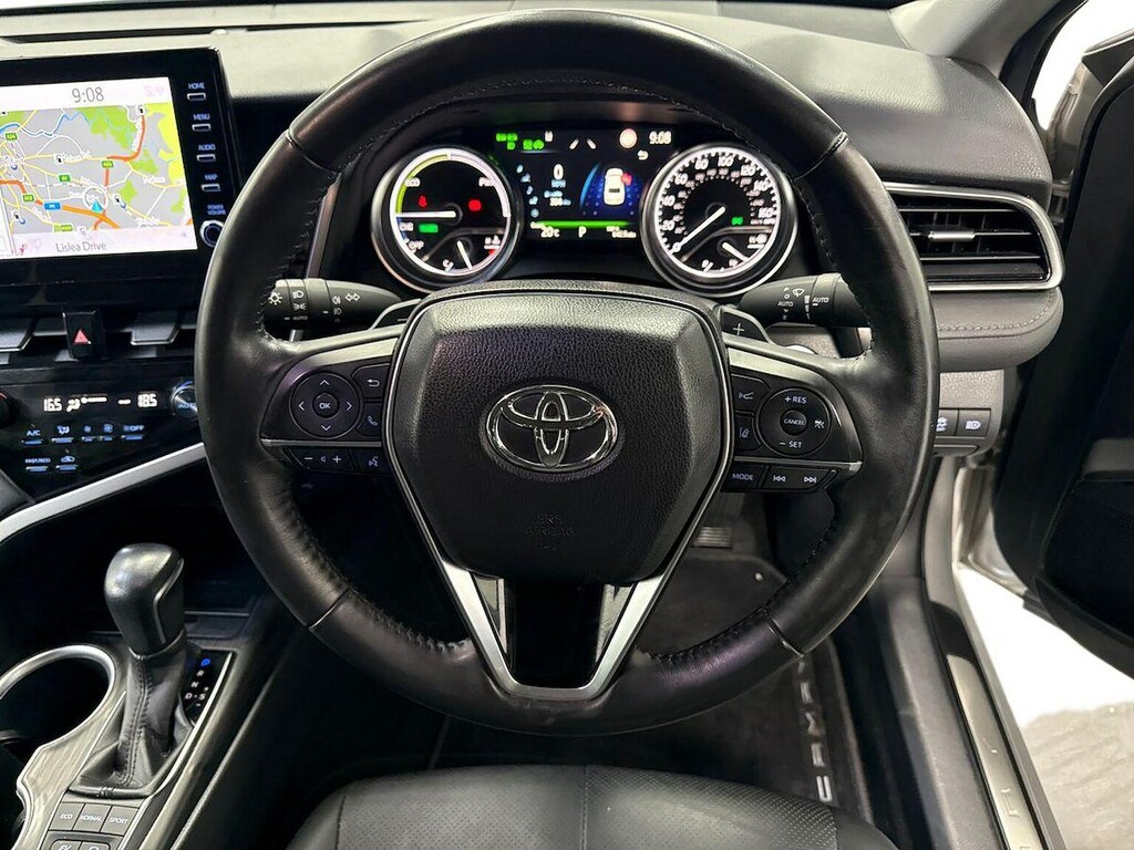 Toyota Camry 2.5 Vvt-h Excel Saloon Hybrid Cvt Euro Silver #9