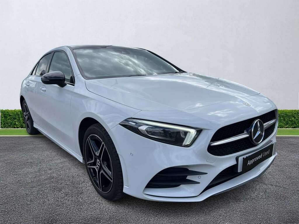 Mercedes-Benz A Class A250e Amg Line Premium Plus Edition White