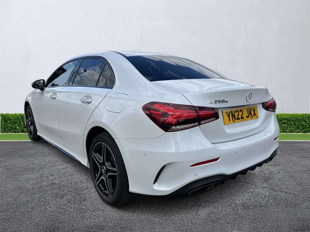 Mercedes-Benz A Class A250e Amg Line Premium Plus Edition YN22JKX White #2