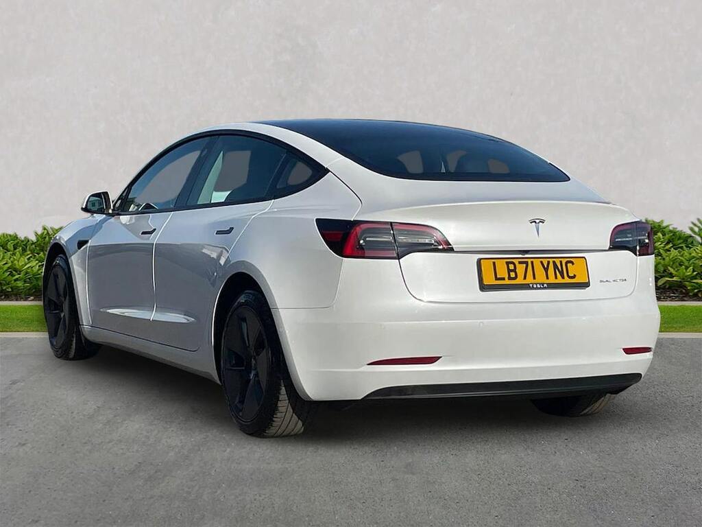 Tesla Model 3 Dual Motor Long Range Saloon 4 LB71YNC White #2