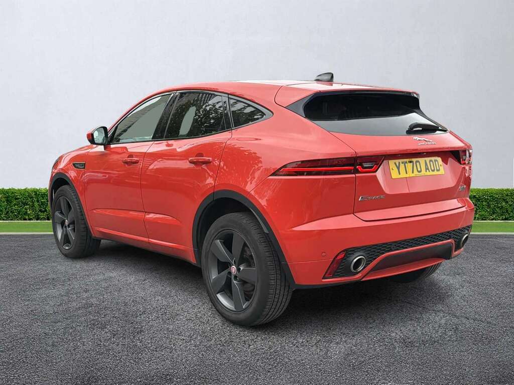 Jaguar E-Pace 2.0D Chequered Flag Edition YT70AOD Red #2
