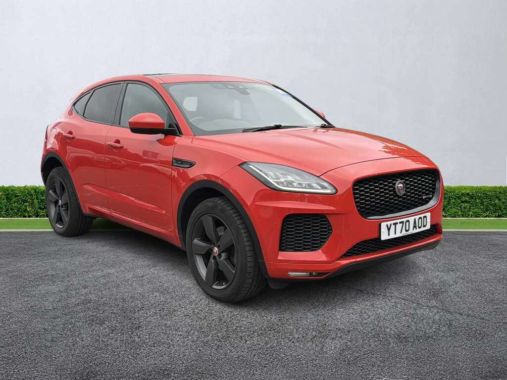Jaguar E-Pace 2.0D Chequered Flag Edition Red