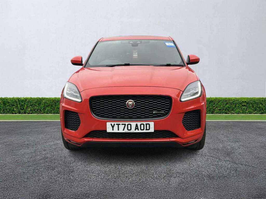 Jaguar E-Pace 2.0D Chequered Flag Edition YT70AOD Red #5