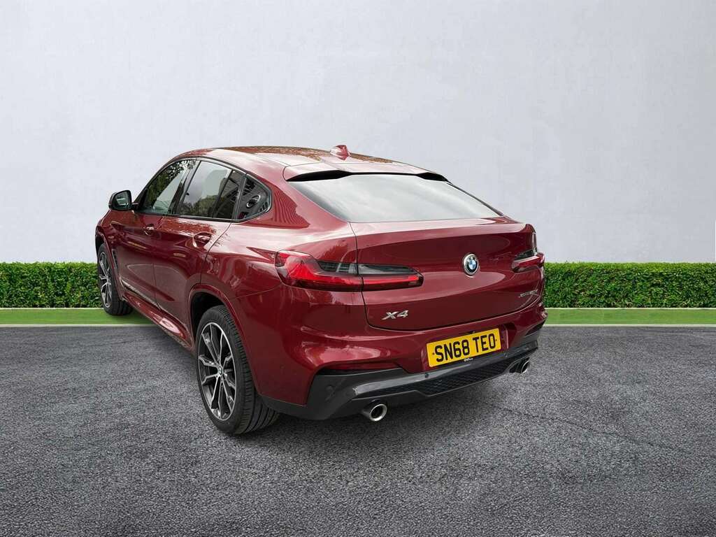 BMW X4 Xdrive20d M Sport Step Red #2