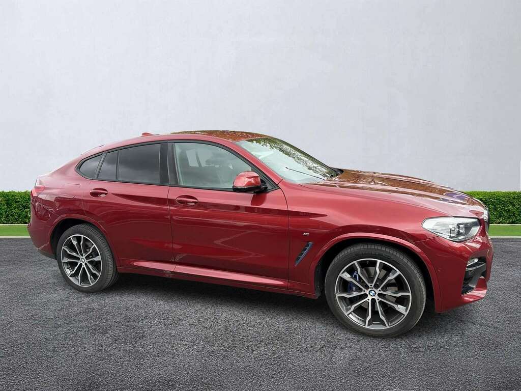 BMW X4 Xdrive20d M Sport Step Red #3