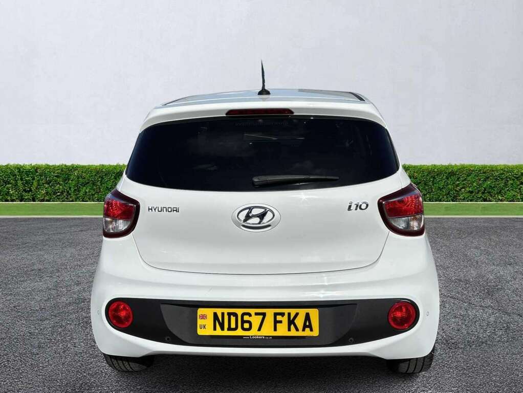 Hyundai I10 1.2 Premium Se ND67FKA White #4
