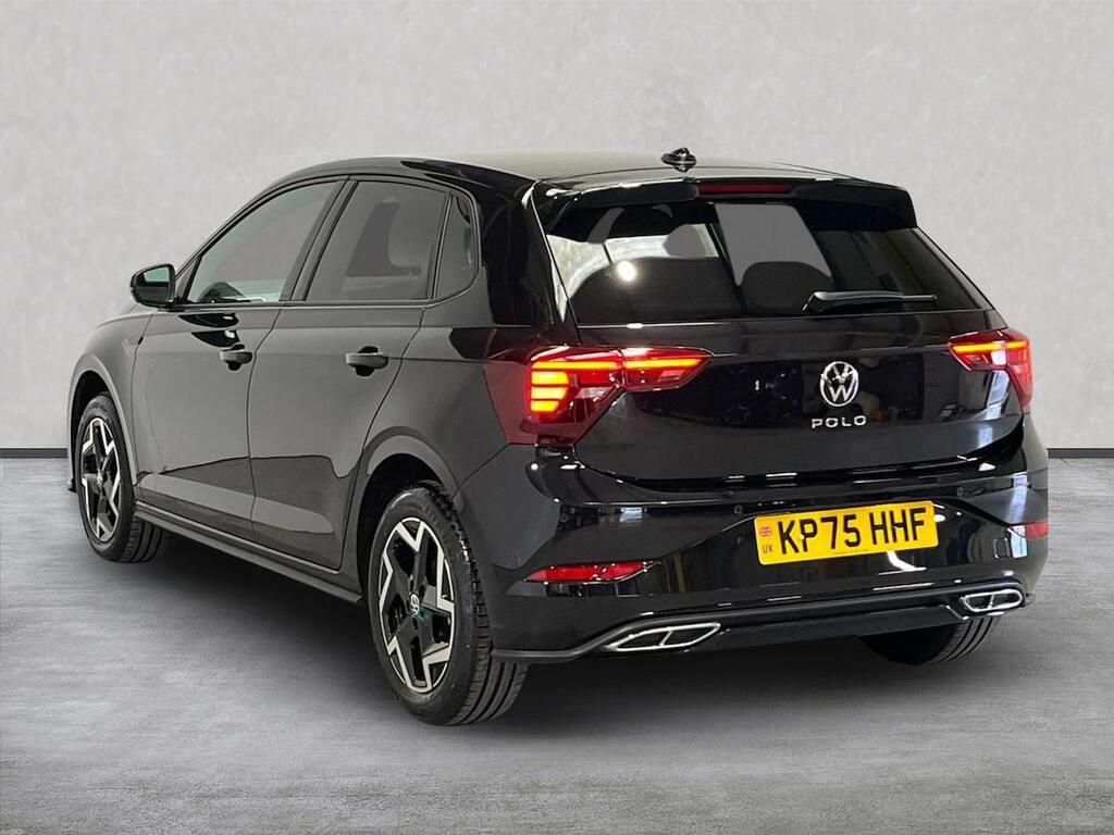 Volkswagen Polo 1.0 Tsi R-line Hatchback Dsg Euro 6 S Black