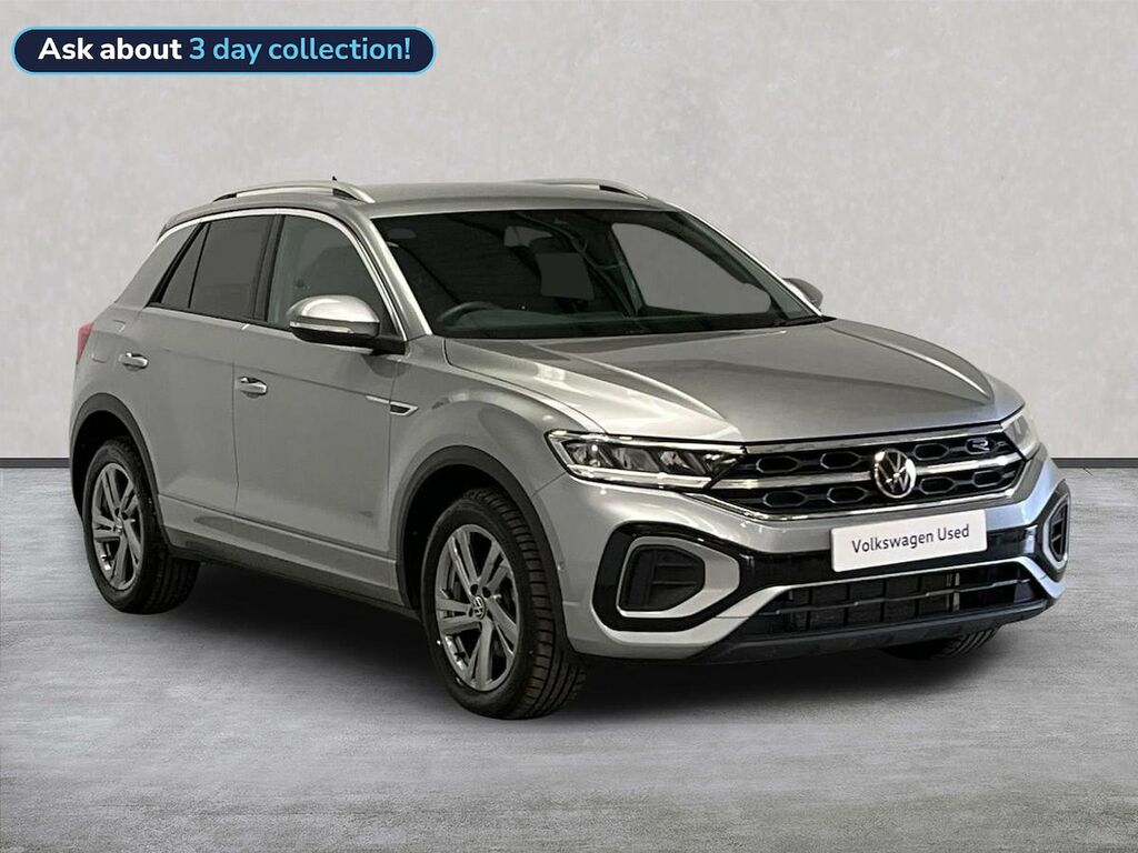 Volkswagen T-Roc 2.0 Tdi R-line Suv Dsg Euro 6 Ss 15 Silver