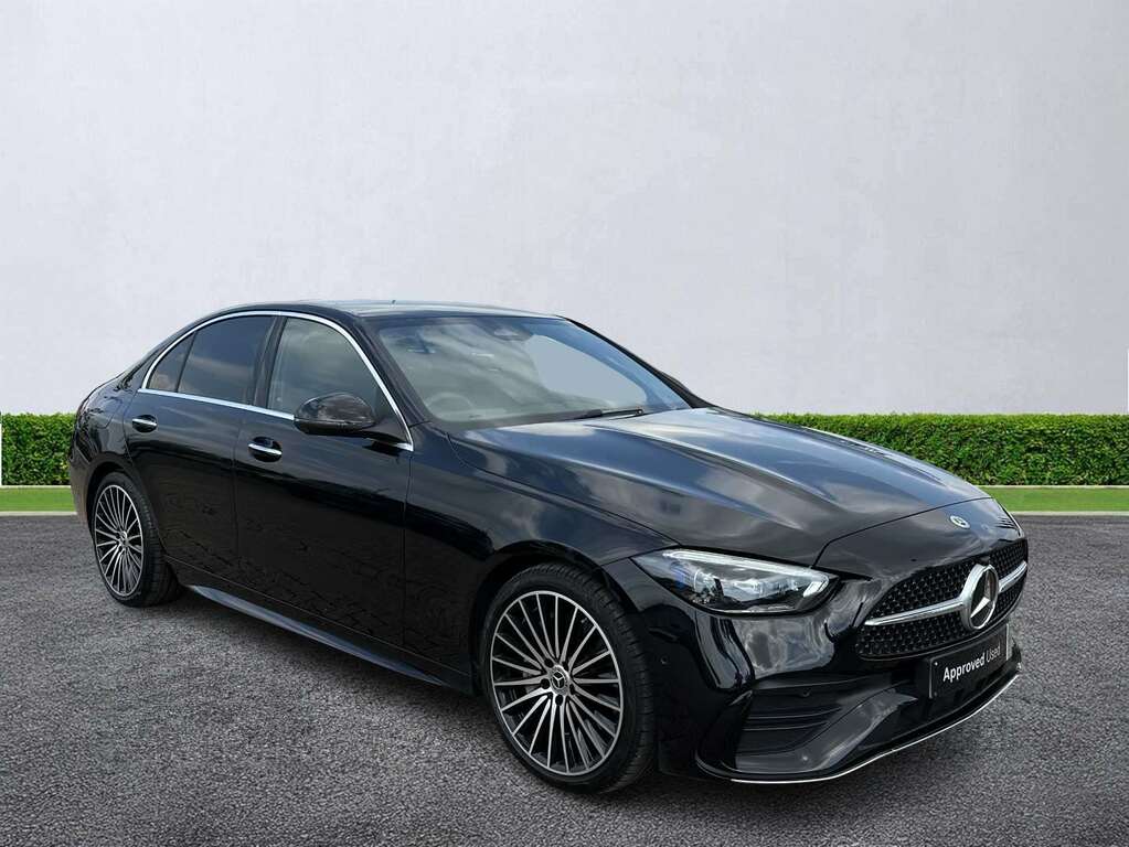 Mercedes-Benz C Class C220d Amg Line Premium Plus 9G-tronic Black