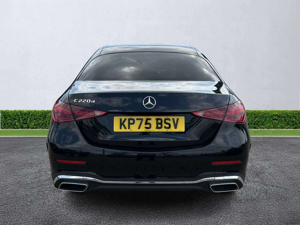 Mercedes-Benz C Class C220d Amg Line Premium Plus 9G-tronic Black #4