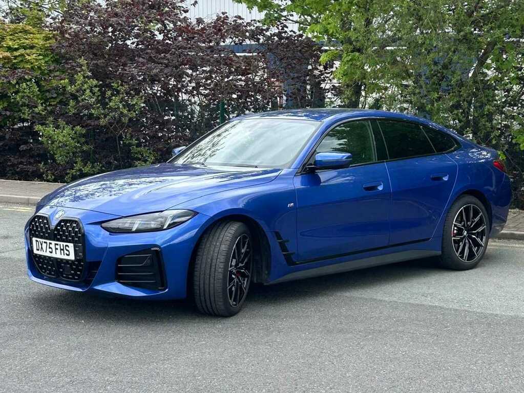BMW 4 Series 420I M Sport Step DX75FHS Blue #3