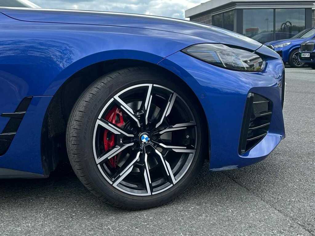 BMW 4 Series 420I M Sport Step DX75FHS Blue #6