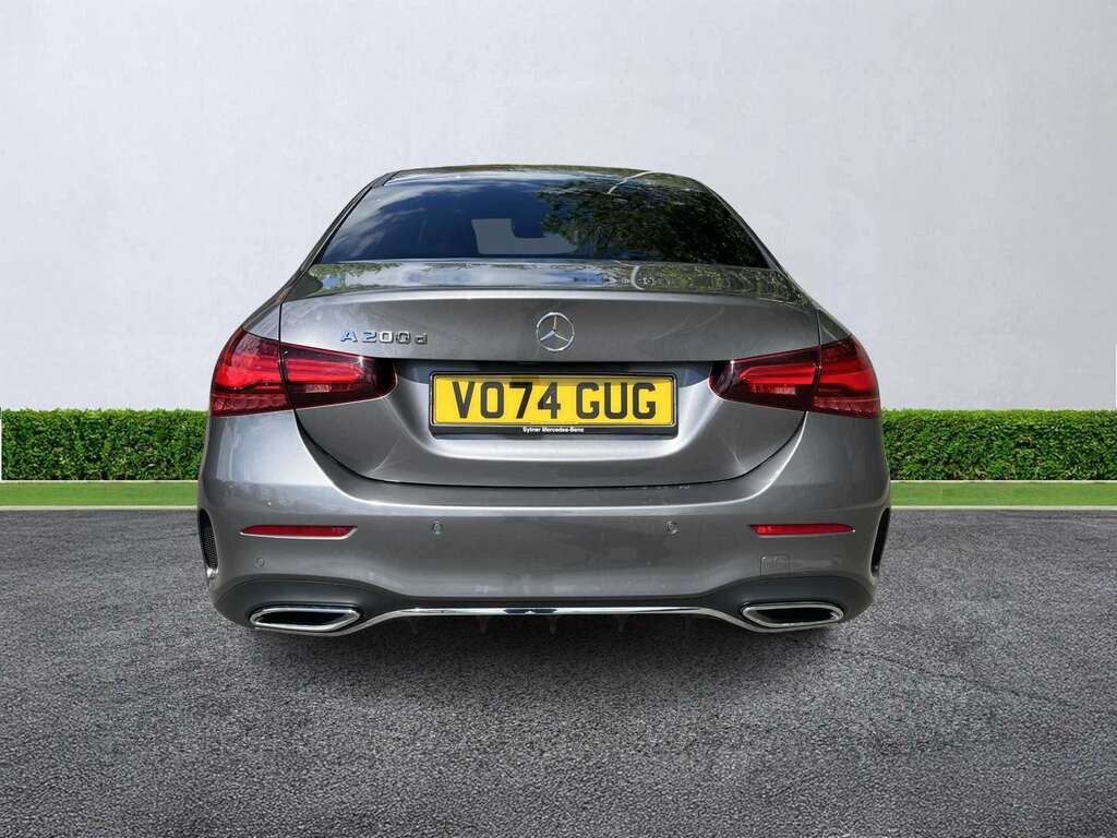 Mercedes-Benz A Class A200d Amg Line Executive VO74GUG Grey #4