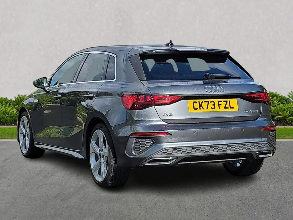 Audi A3 30 Tfsi S Line CK73FZL Grey #2