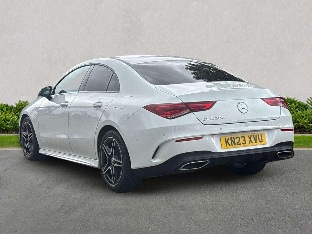 Mercedes-Benz CLA Class Cla 200 Amg Line Executive Tip KN23XVU White #2