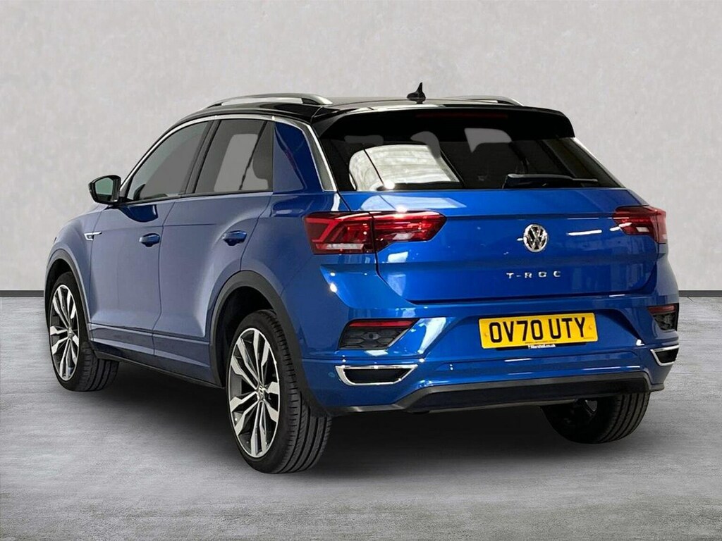 Volkswagen T-Roc 1.5 Tsi Gpf Evo R-line Suv Dsg Euro 6 Blue