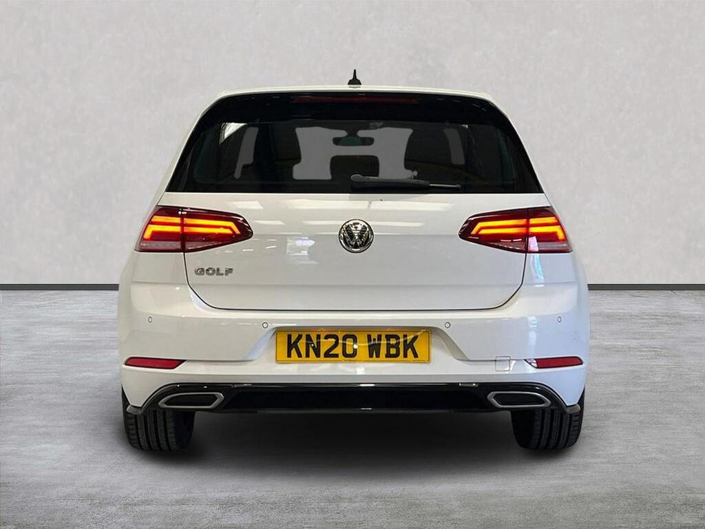 Volkswagen Golf 2.0 Tdi R-line Edition Hatchback Dsg Eu KN20WBK White #4