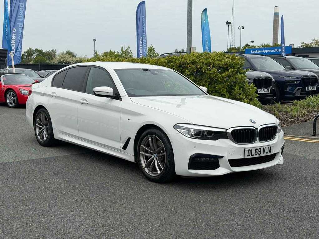 BMW 5 Series 520I M Sport White
